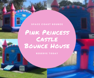 Space Coast Bounce - 15x15 Pink Castle Bounce House